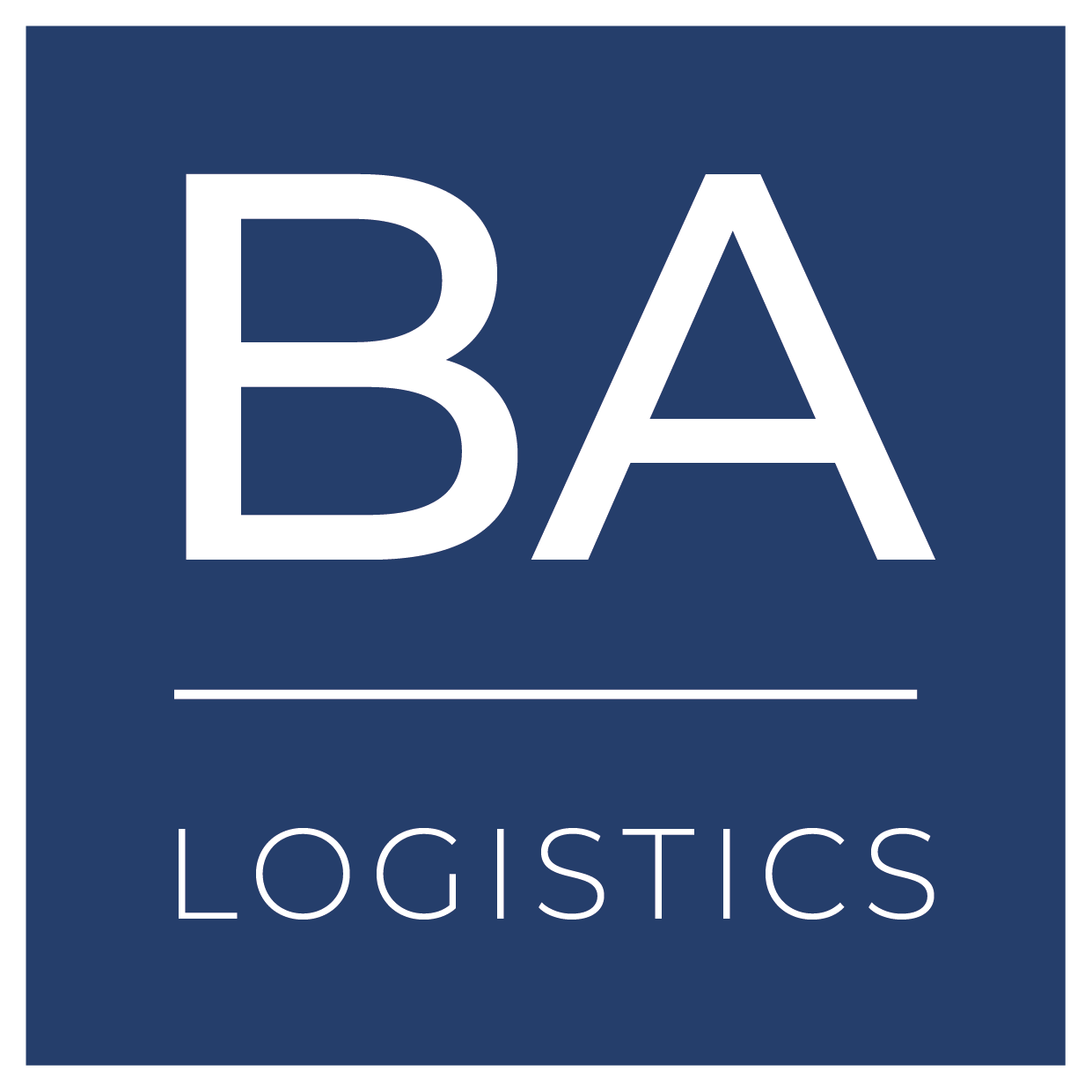 BA Logistics – Logo